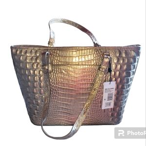 BRAHMIN Asher (Medium) Rose Gold Melbourne bag - NWT.